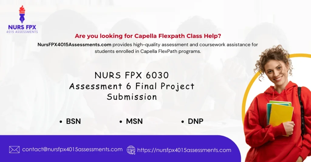 NURS FPX 6030 Assessment 6 Final Project Submission